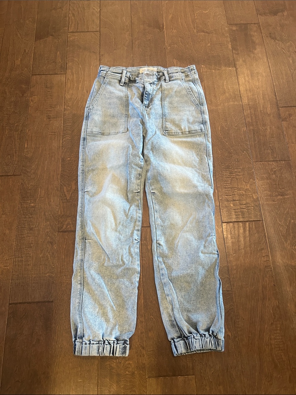 Relaxed Light Blue Women's Denim Jogger Jeans size 9